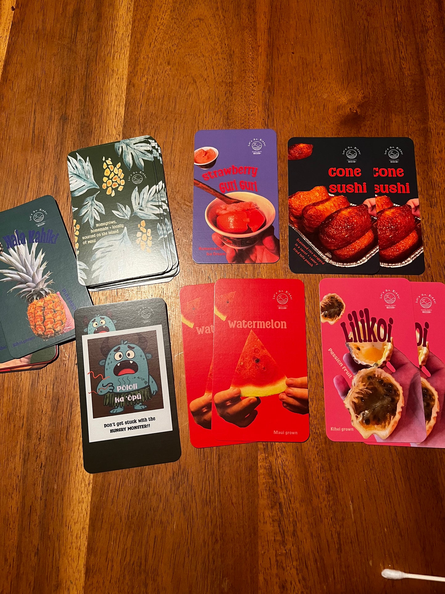 Hungry Opu- card game